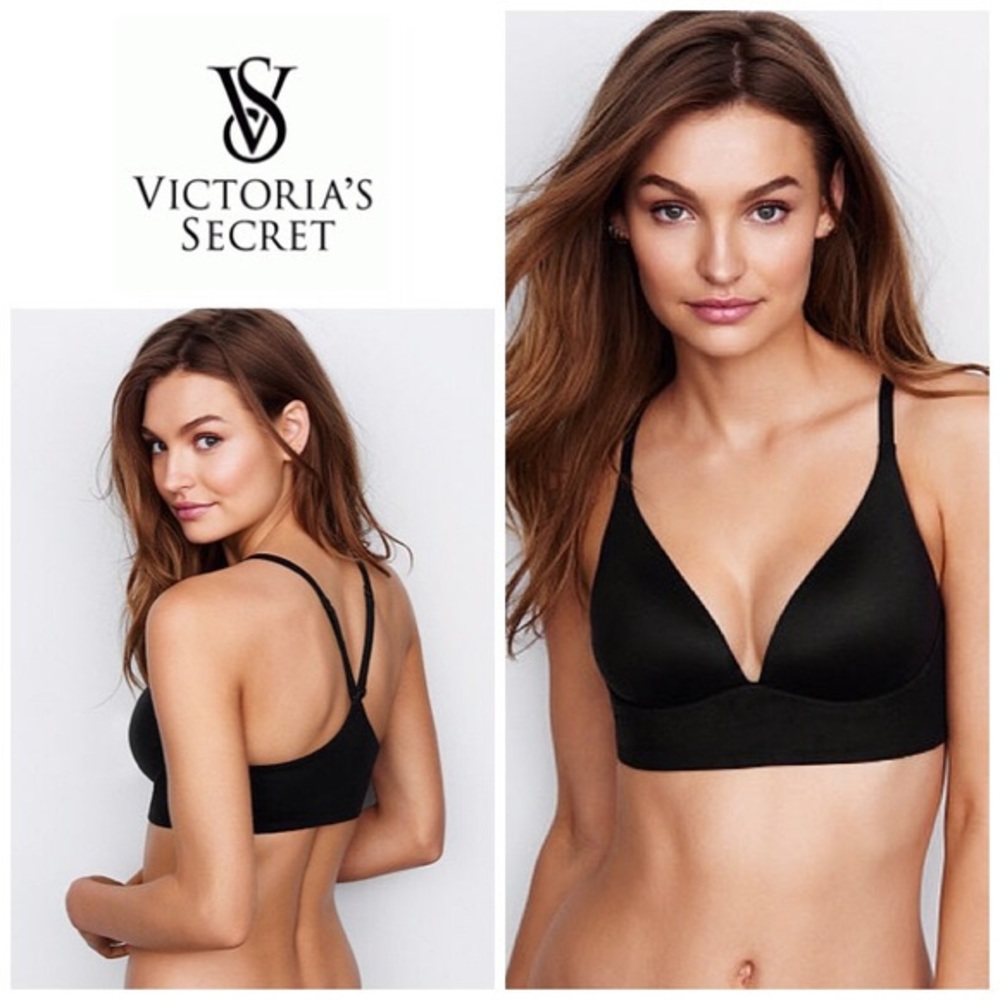 Victoria’s Secret lightly lined plunge bra